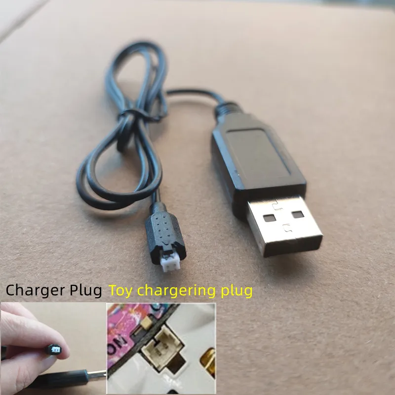 Cargador USB Para Helicóptero RC S107/S105 – Repuesto Original, Carga Rápida Y Práctica