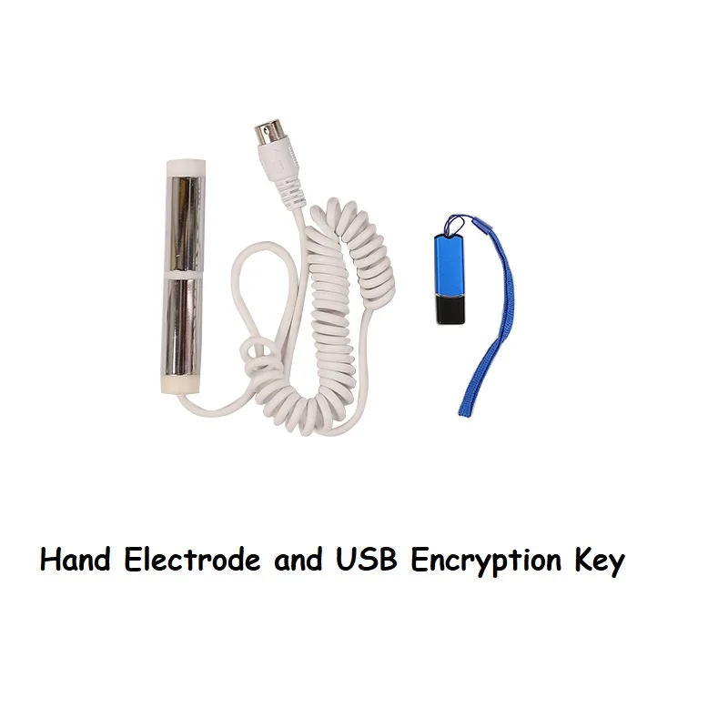 USB Encryption Pendrive and Hand Electrode For Quantum Resonance