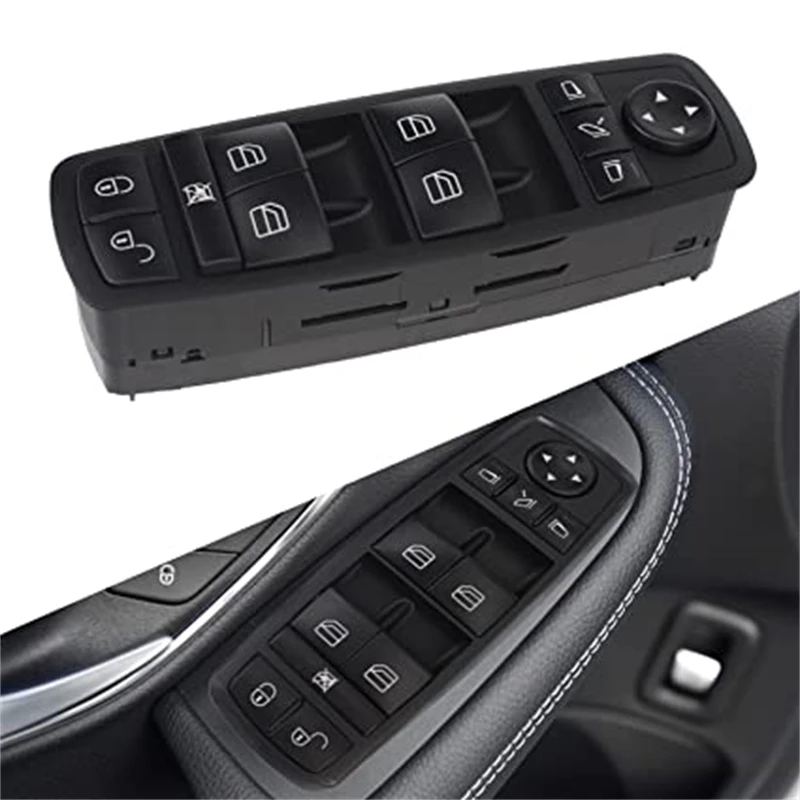 

Power Master Window Switch Button for Mercedes Benz W169 A-Class W245 B-Class A150 A160 A1698206710 1698206710 A 169 820 67 10