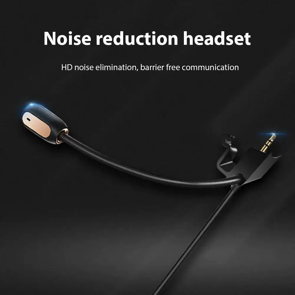교체용 게임 마이크, 분리형 게이밍 붐 마이크, 노이즈 캔슬링 케이블, QC35, QC45 용, 3.5mm 플러그