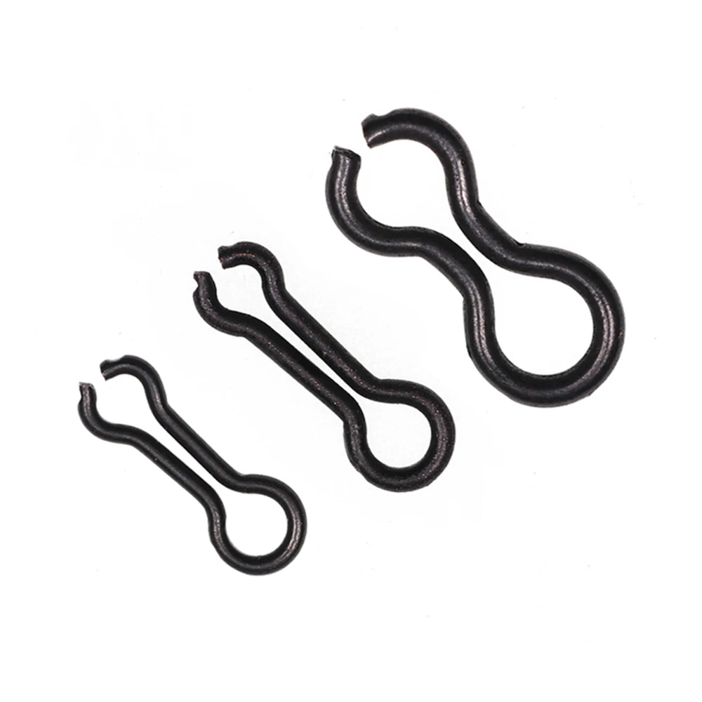 2550100PCSBrassFishingSinkerEyesEyeletsforLeadWeightMolds