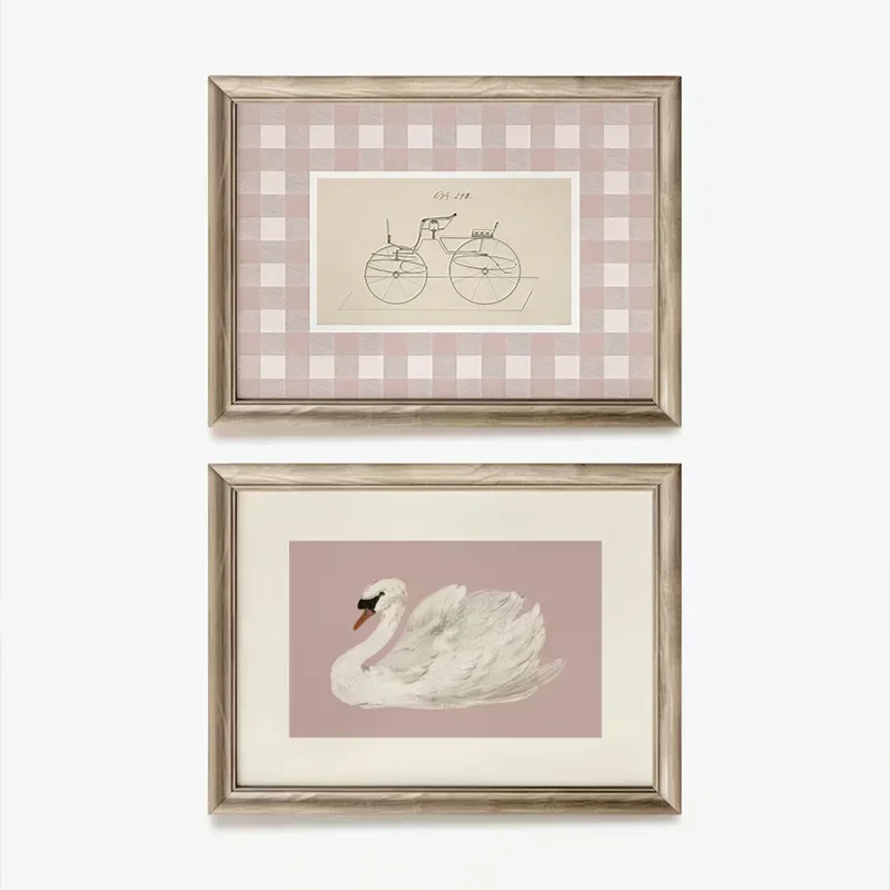 Pink Nursery Gallery Art Wall 5