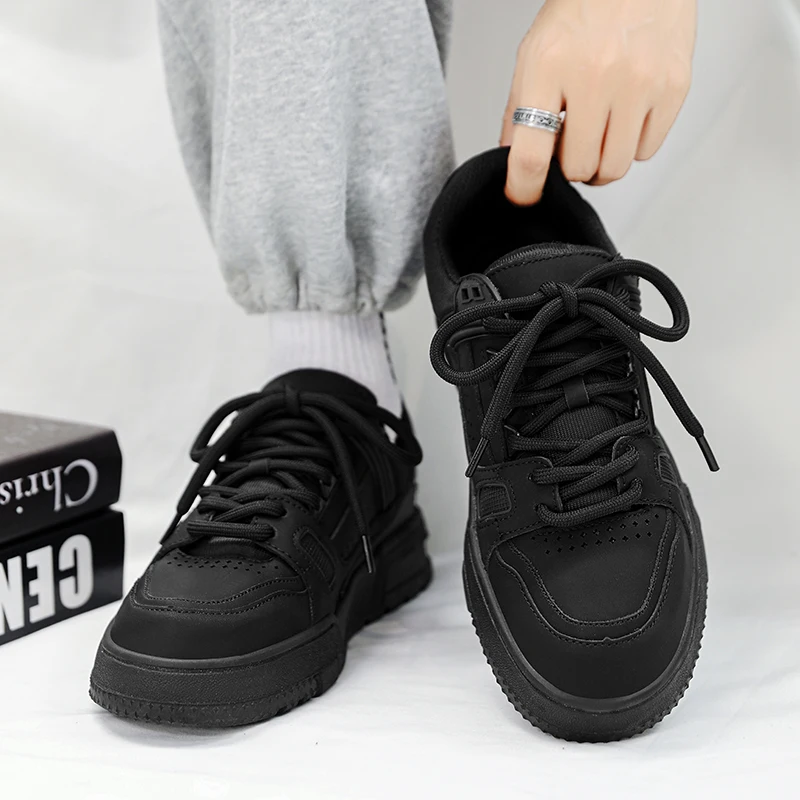 Men's Causal Low Top Breathable Lightweight Non-Slip Sneakers Comfort Fit Walking Shoes for Male 3