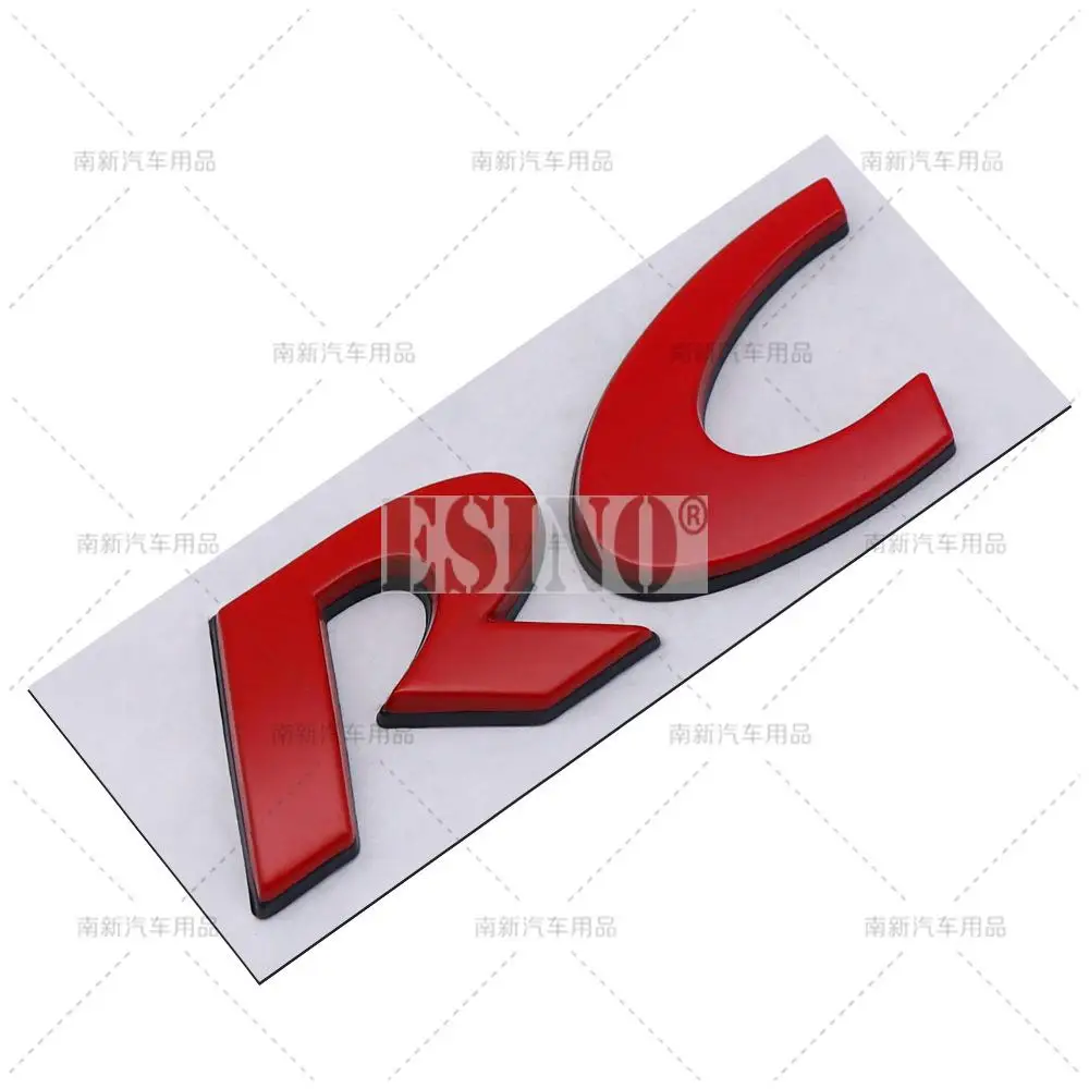 자동차 스타일링 RC CC 3D 금속 아연 합금 자동차 배지 바디 펜더 뒷 트렁크 접착 데칼 엠블럼 폭스 바겐 VW Passat CC RC