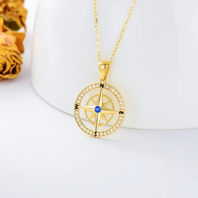 Compass Pendant Gold - JVillion®