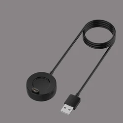 Universal USB - A Charging Dock for Smartwatches - Sleek Stand with Date Cable Compatibility (Black)