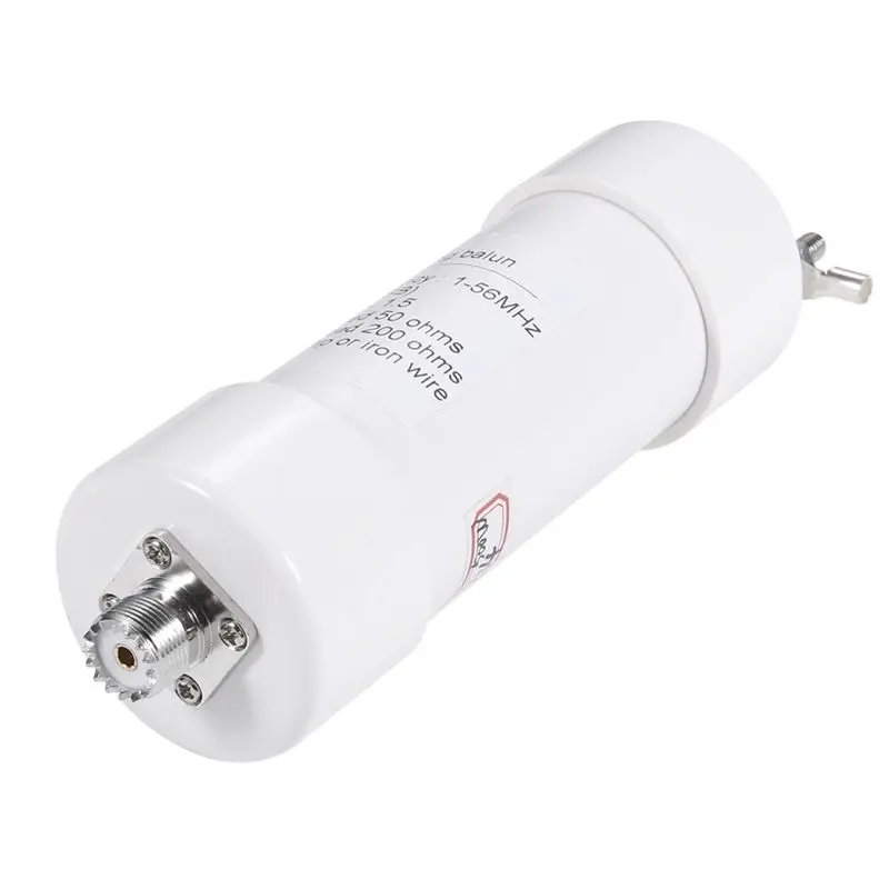 단파 SSB AM FM 1:4 500W 발룬 1-56Mhz 입력 50Ω에서 출력 200Ω 디폴/윈도우-Y41A용 안테나