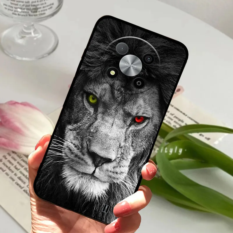 Shockproof Soft TPU Silicone Phone Case with Cartoon Design