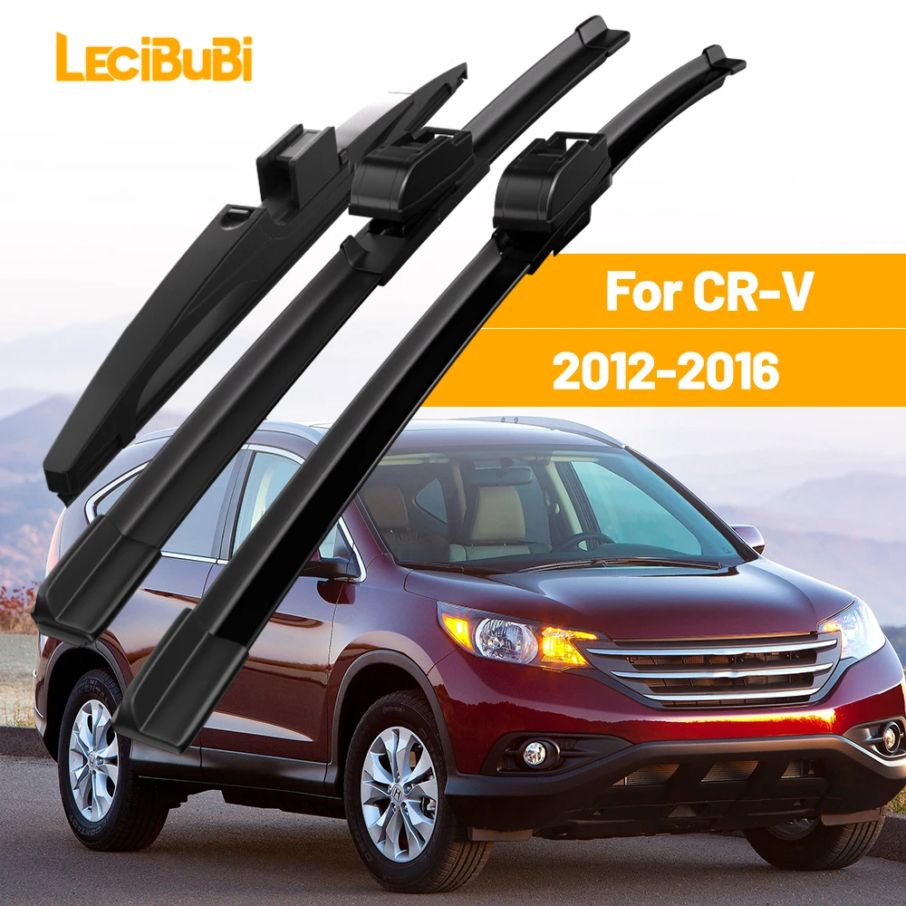 Para Honda CR-V Juego de limpiaparabrisas delantero y trasero limpiaparabrisas Accesorios