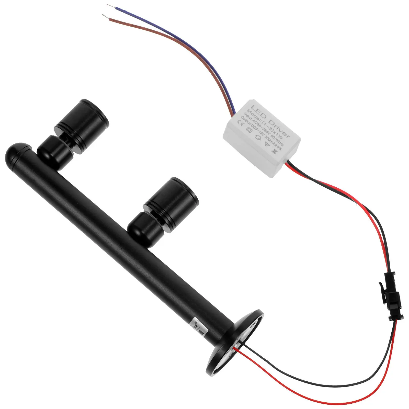 캐비닛 LED 스포트라이트 휴대용 보석 진열 쇼케이스 평평한 바닥 실내 스탠딩 장 LED 캐비닛 조명 (가정용)
