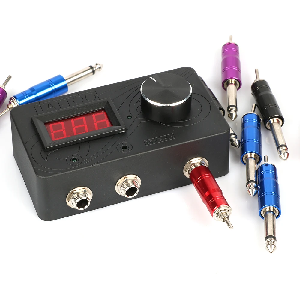 Tattoo Power Supply Wireless Switch Plug For Tattoo Machine Foot Pedal Automatic Variable Supplies 1PCS