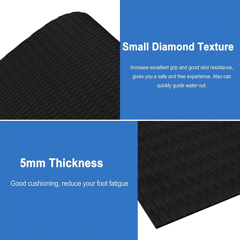 1200x410x5mm EVA Boat Flooring Decking Sheet Faux Teak Pad Yacht Jet Ski Non Skid Mat Surfboard Traction Pad Water Scooter