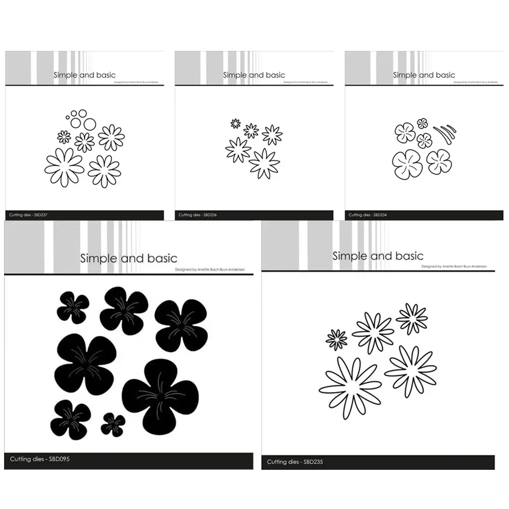 New Passion Flower Metal Cutting Dies Per Fai Da Te Scrapbooking Crafts Dies Cut Stencil Maker Photo Album Template Handmade