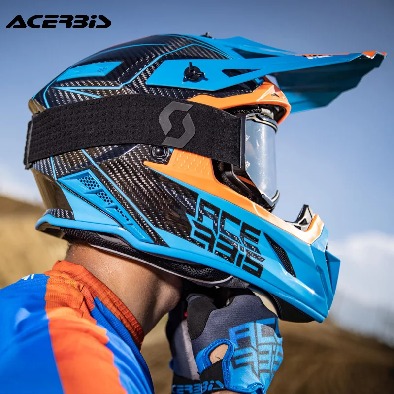 Acerbis 스틸 카본 더트 바이크 헬멧, 오토바이 헬멧 모토크로스 헬멧