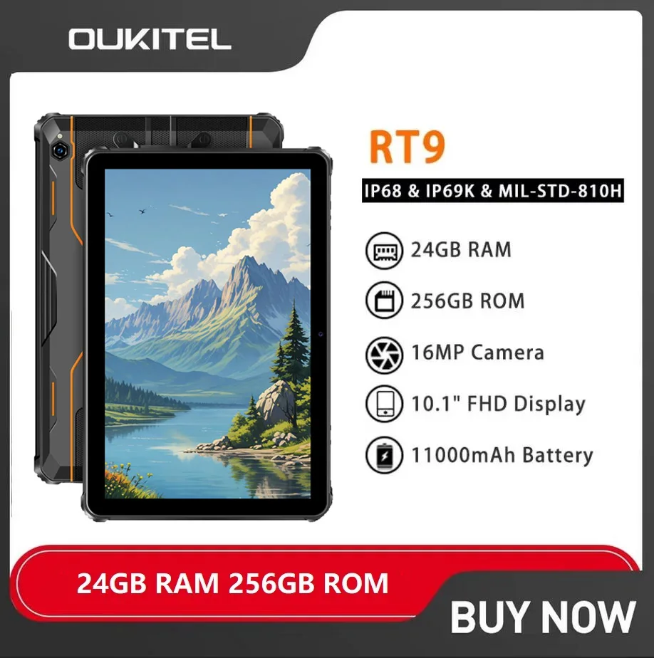 OUKITEL RT1防水 タブレット　タフネス Amazon.co.jp: OUKITEL RT1防水タブレット10.1インチ10,000mAhの大容量