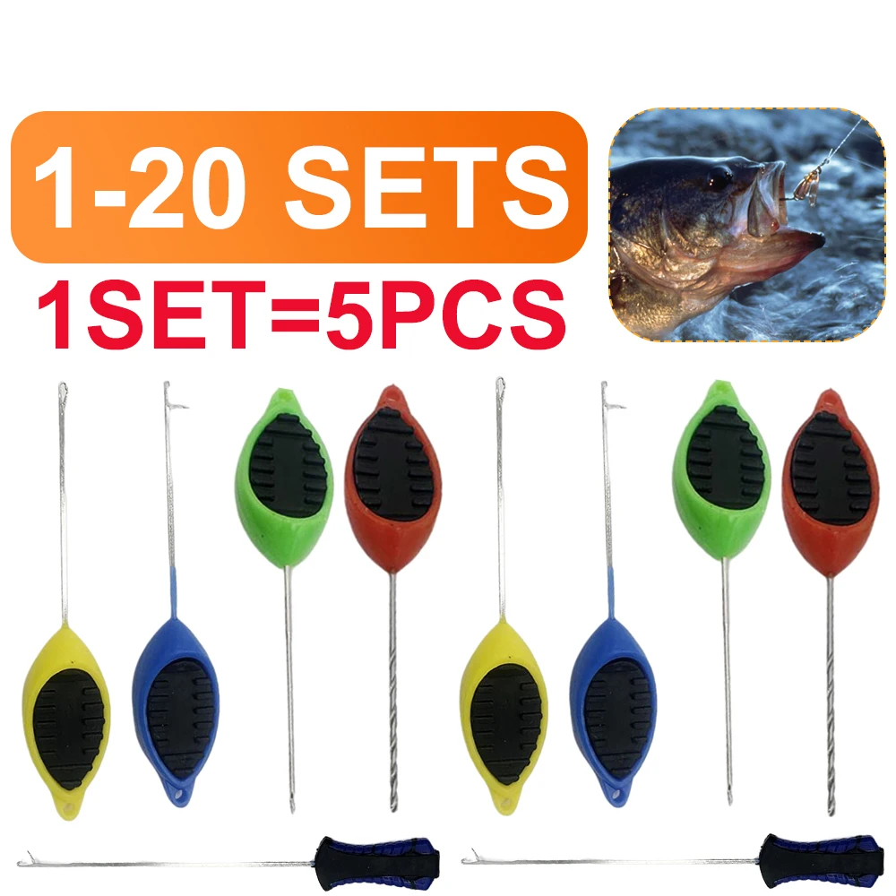 Milepetus Carp Fishing Baiting Needle Set - 2-in-1 Ködernadel Mit Swinger & Driller Für Karpfenangeln