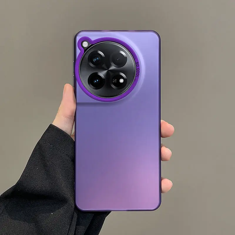 Metallic Aurora Skin Matte Phone Case Cover