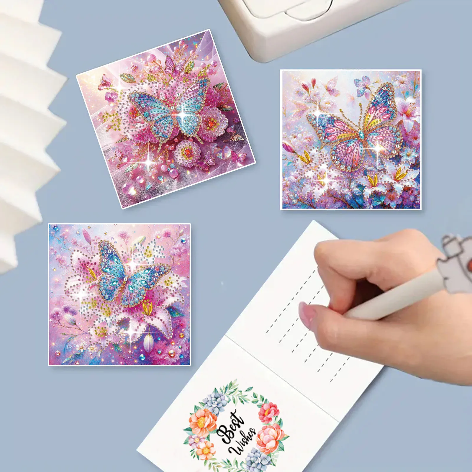 Diamond Painting Set 6-piece Butterfly-style