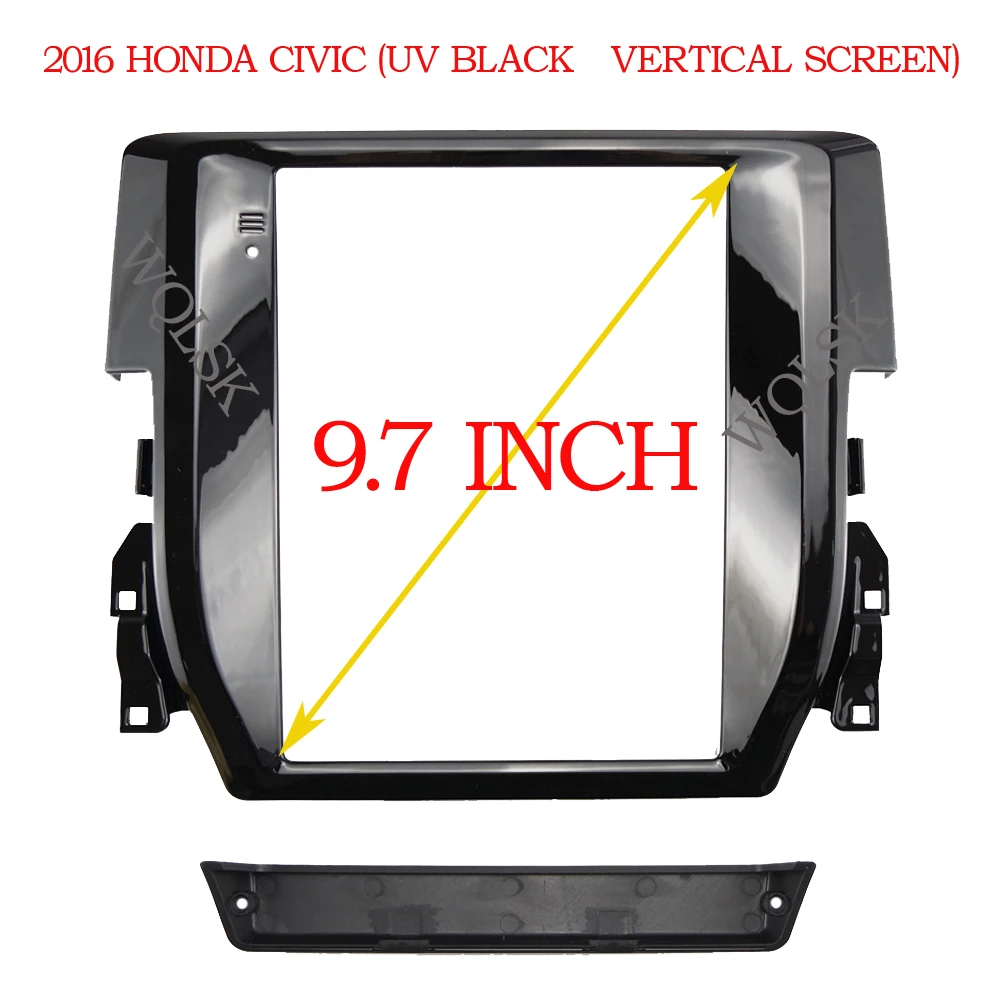 Fasxia ڵ  , ڵ , GPS ׺̼, Fascia г, HONDA CIVIC 2016 , 9.7 ġ