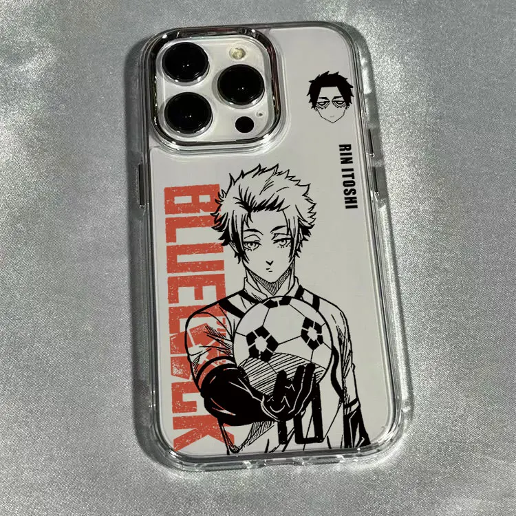 Anime BLUE LOCK Transparent Soft Phone Case