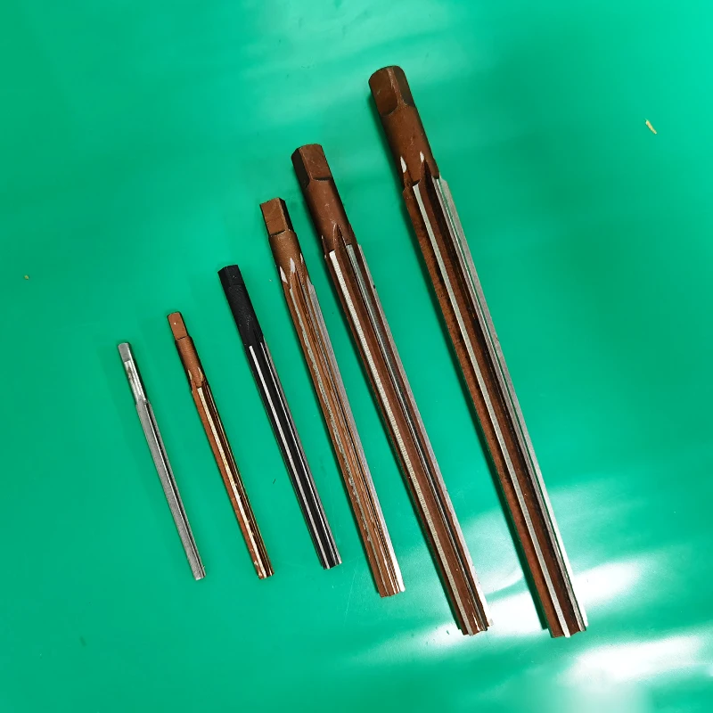 HSS Reamer 6 pcs/set 1:50 Straight Shank Taper Reamer 4 5 6 8 10 12 MM Total 6pcs