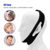 1PCS Anti Snore Stop Snoring Chin Strap Belt Anti Apnea Jaw Solution Sleep Support Apnea Belt Mouth Guard for Better Breath Tool 3