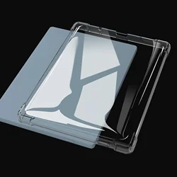 Slim Shockproof Case with 4 Airbags - Clear TPU Back Cover for Poke 6 poke 6S (Clear)