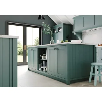 ชุดเฟอร์นิเจอร์ครัวครบชุด ราคาพิเศษ ตู้ครัวไม้สั่งทำสไตล์โมเดิร์น ดีไซน์เชคเกอร์ 2