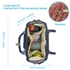 LEQUEEN Mommy Diaper Bag For Babies Large Capacity Organizer Waterproof Wide Opening Travel Backpack Mummy Baby Nappy Bag 6