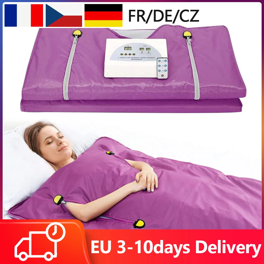 Professional Slimming Infrared Sauna Blanket PU Waterproof Loss Weight