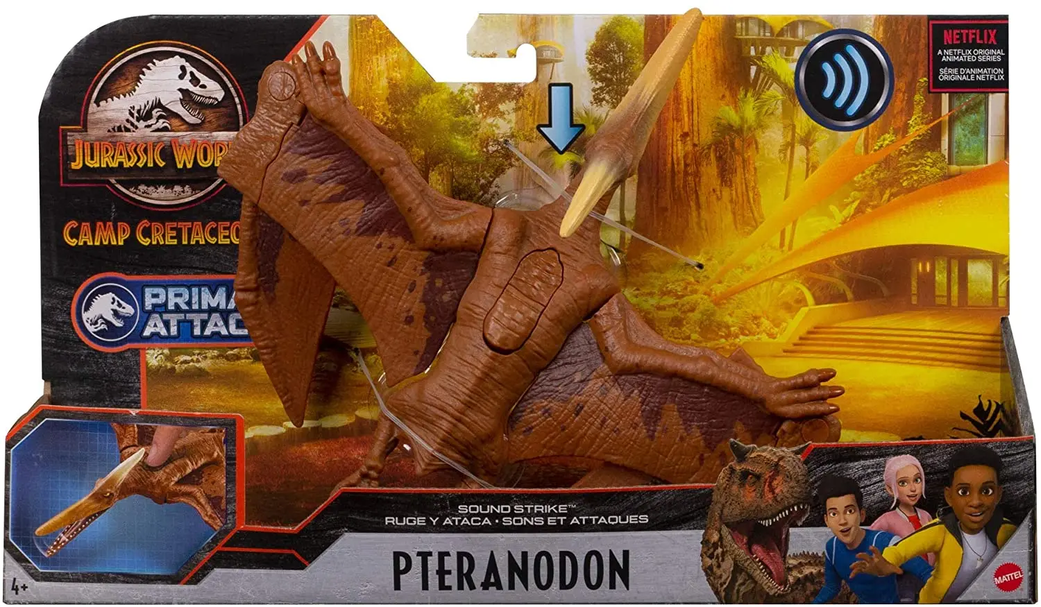 Jurassic World Camp Cretaceous Pteranodon Mattel Action Figures