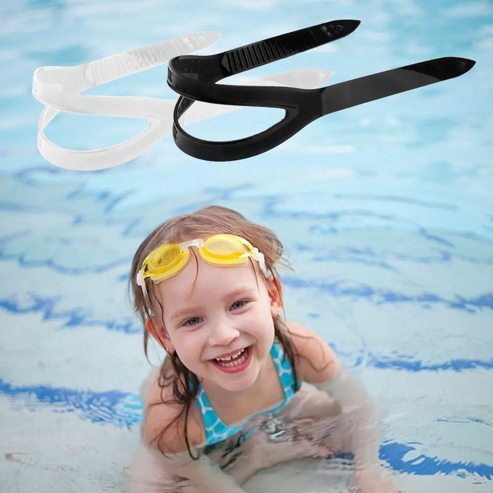 Universal Swimming Goggles Swim Glasses Eyewear Silicone Spare Protector Strap Divers Band Accessories Replacement He Q5s9 magideal durable flexible soft silicone strap protective head band universal fits most swimming goggles swim glasses eyewear