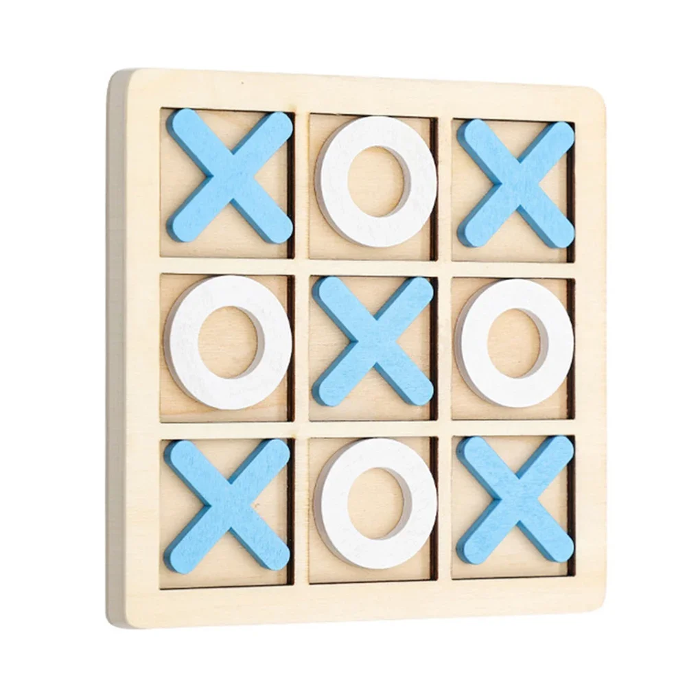 Classic Board Game Practice Hand Eye Coordination Tic Tac Toe Game Early Educational Toy Montessori Game for Kids Chilren