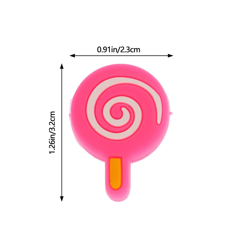 Cartoon Lolly Shape Silicone Tennis Racket Shock Absorbers