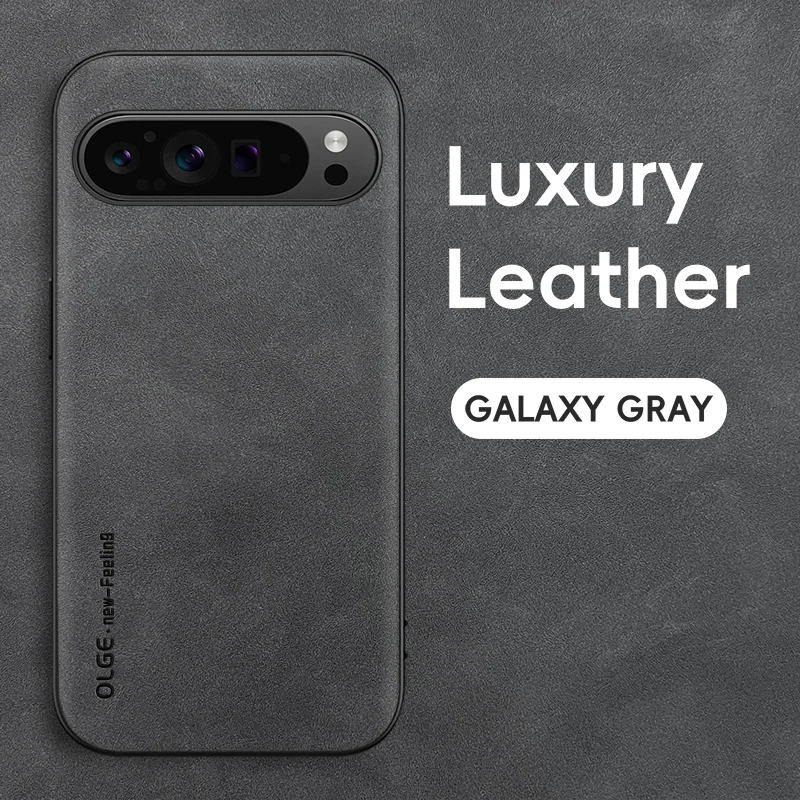 Premium PU Leather Shockproof Phone Case with Soft Back Cover
