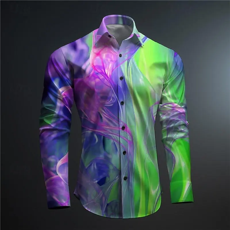 Рисунок 2 - Мужская Повседневная Удобная рубашка subculture