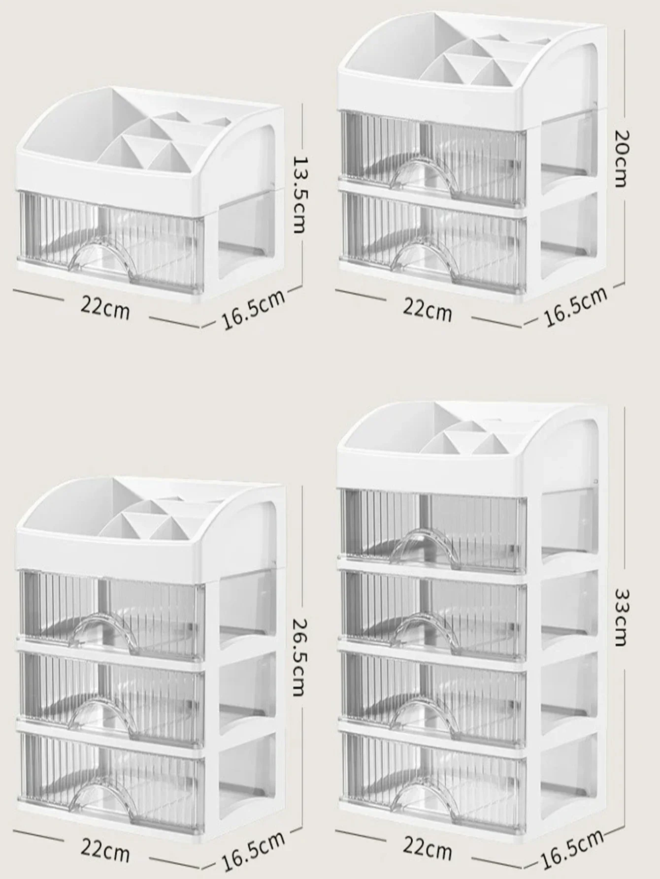 Make Up Large Capacity Organiser Drawer Jewelry Makeup Storage Nail Polish Lipstick Skincare Perfume Organizer Makeup Products 6