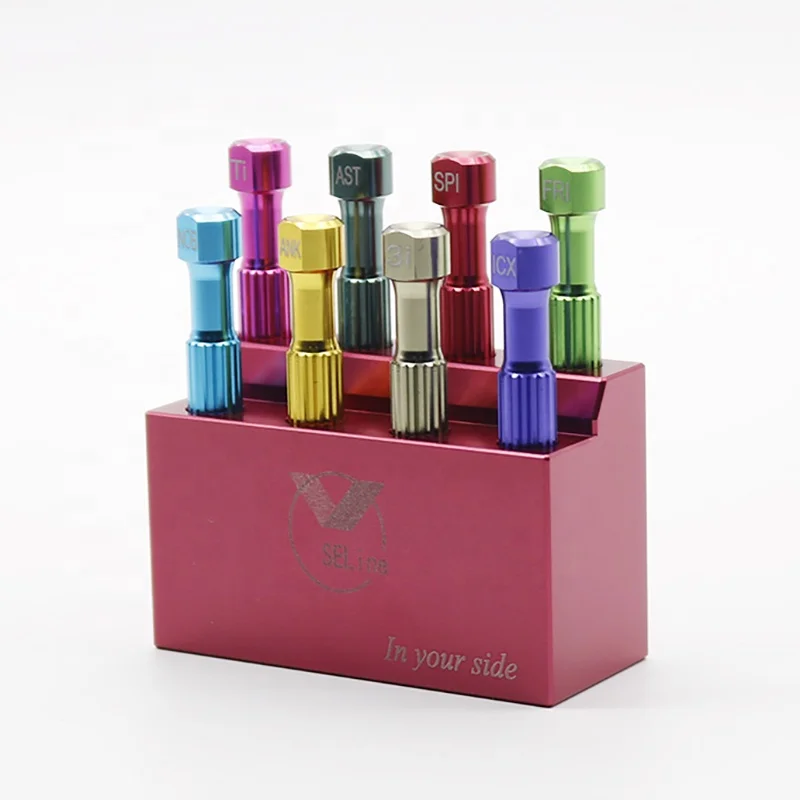 

Promotional Dental Mechanic Screw Driver Micro Technician Screwdriver Kit with 3i AST FRI iTi ICX ANK SPI NOB