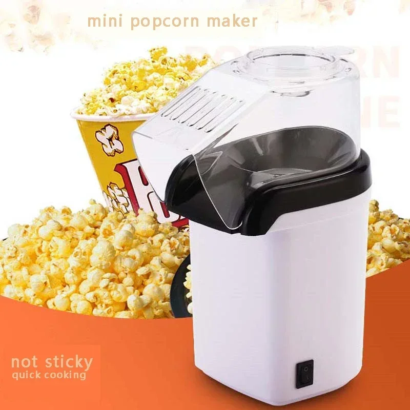 Popcorn machine Mini Hot Air Popcorn Maker children's corn popcorn machine electric commercial corn spherical