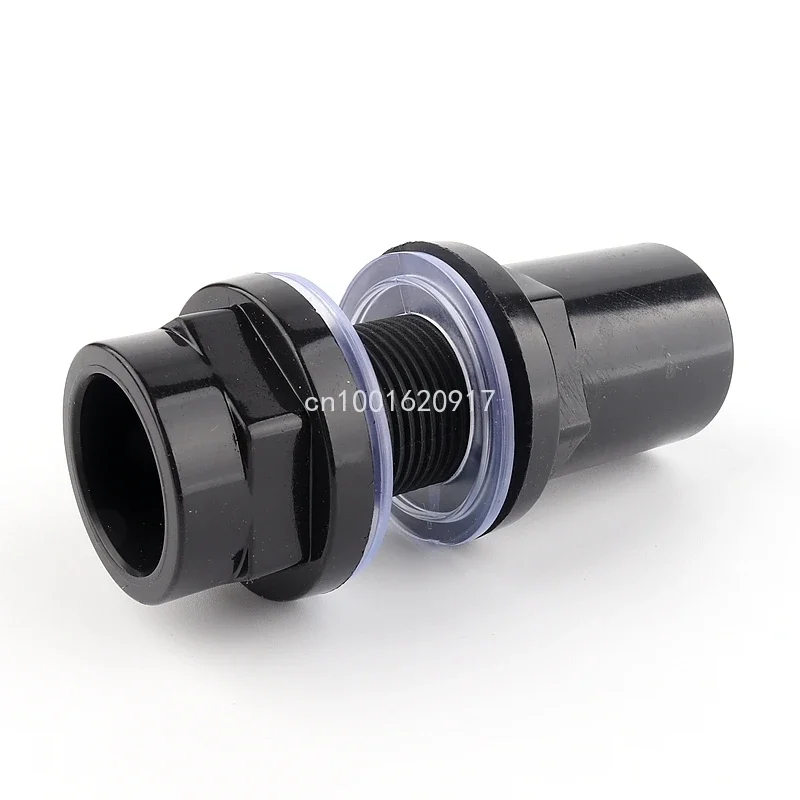 

1pc Avaliable 20-50mm PVC Pipe Fittings Aquarium Fish Tank Connector Overflow Thread Water Supply Accessories Joint