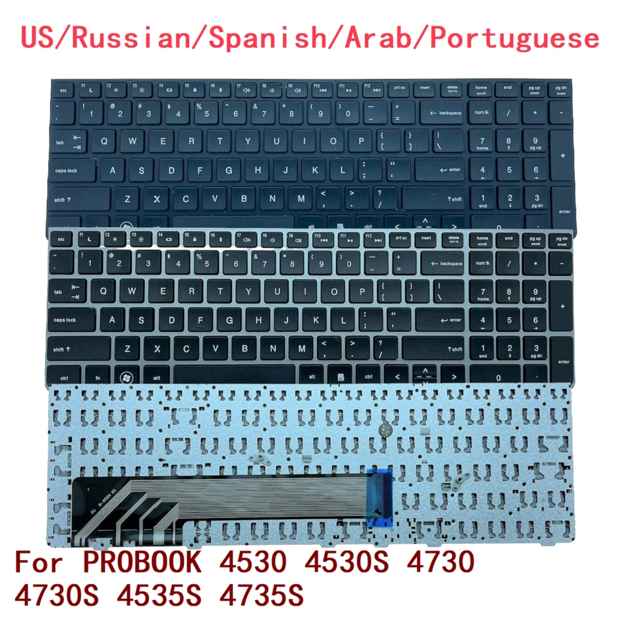 HP PROBOOK 4530 4530S 4730 4730S 4535S 4735S 638179-251..