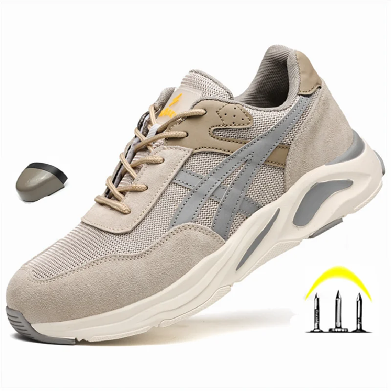 

Unisex Work Safety Shoes Steel Toe Cap Boots Insulation 6KV Electrician Designer Shoes Construction Indestructible Sneakers