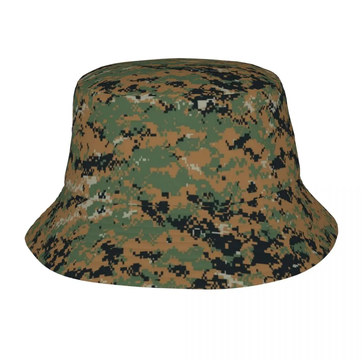 MARPAT Woodland Camouflage Camo Bob Hat for Military Sun Hat Street UV