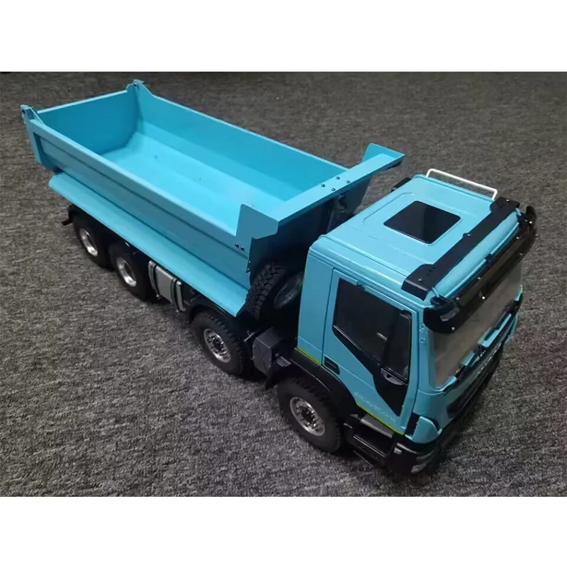 

Fury Bear 1/14 8X8 Differential Locking Bridge Hydraulic Dump Truck Coating For Tamiya Lesu For Scania Man Actros Volvo Car