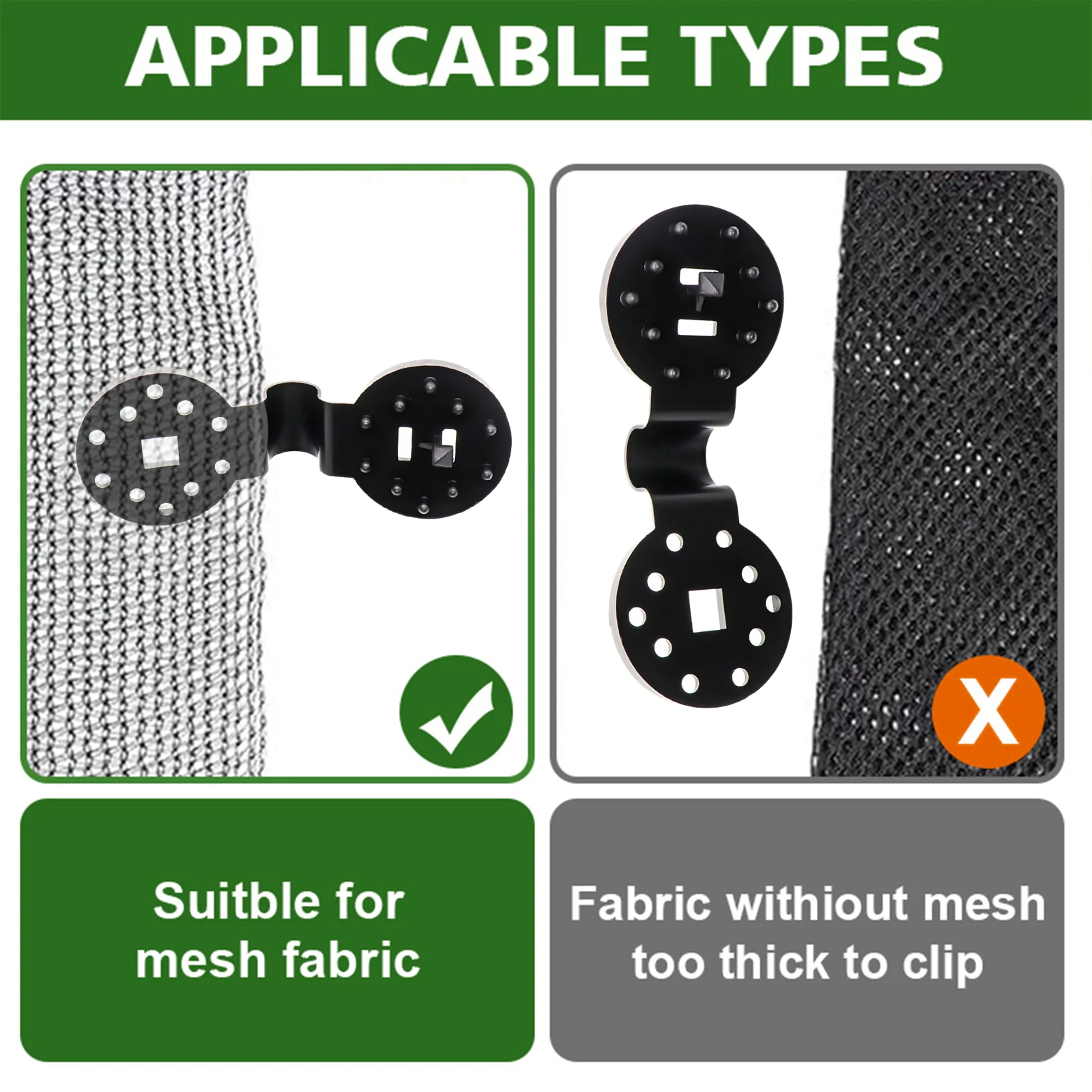 Shade Cloth Clips 20PCS