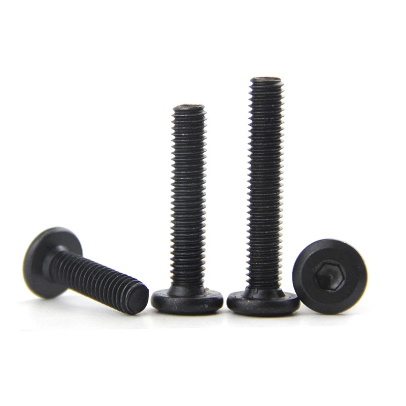 Screw Bolt Nut Set Stainless Steel Screws Hexagon Socket Head Cap Screw Hex Nuts Assortment Kit Copper Pillar Screws Copper Brass Standoff Screws M3 M4 M5 M6 M8 Black Carbon Steel CM Large Flat Hex Hexagon Socket Allen Screw Furniture Screw Connector Joint Bolt 10pcs/lot