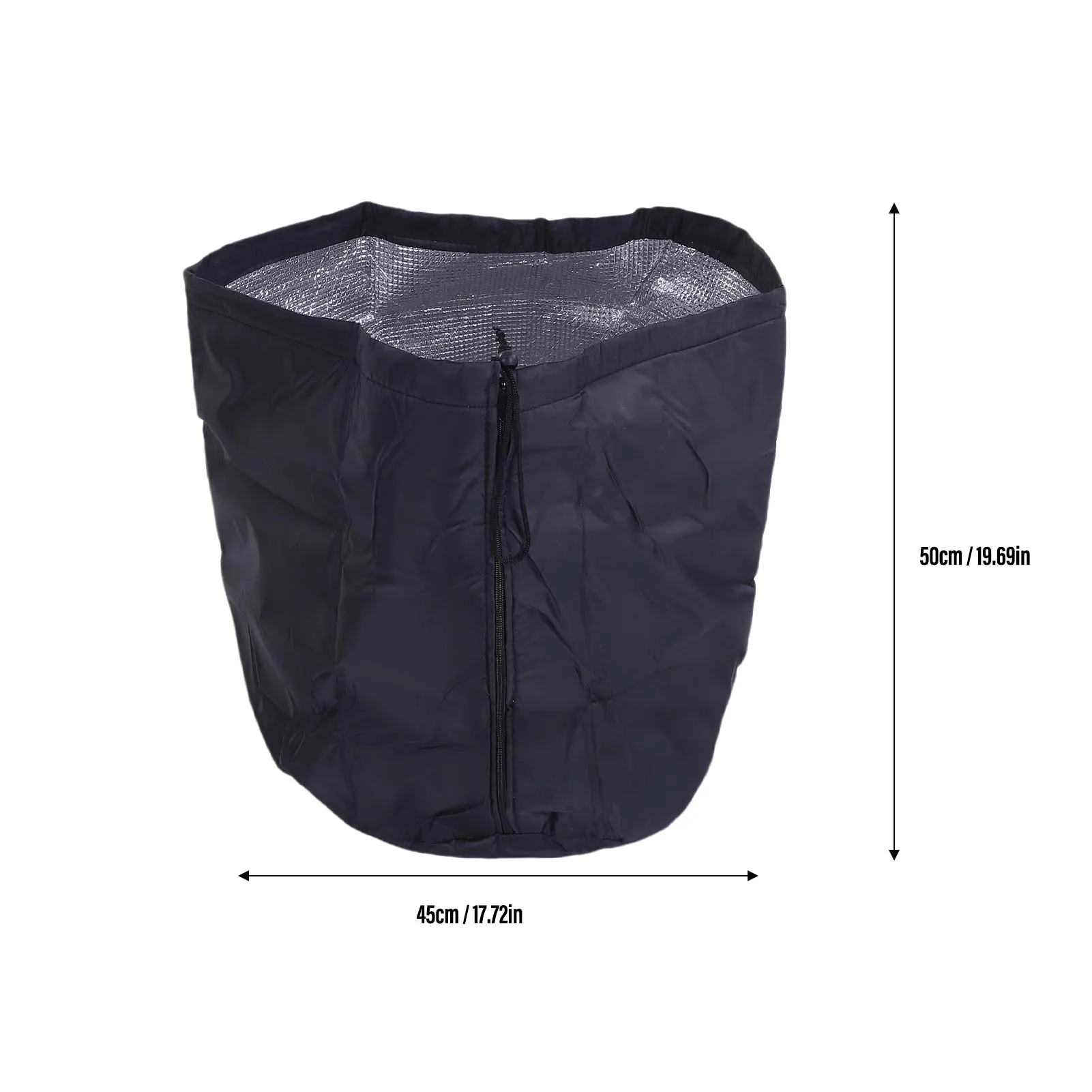 Plant Pot Protection Cover Oxford Cloth Aluminum Foil Thermal Flower Pot Protection Bag for Winter Garden Outdoor Potted Plants