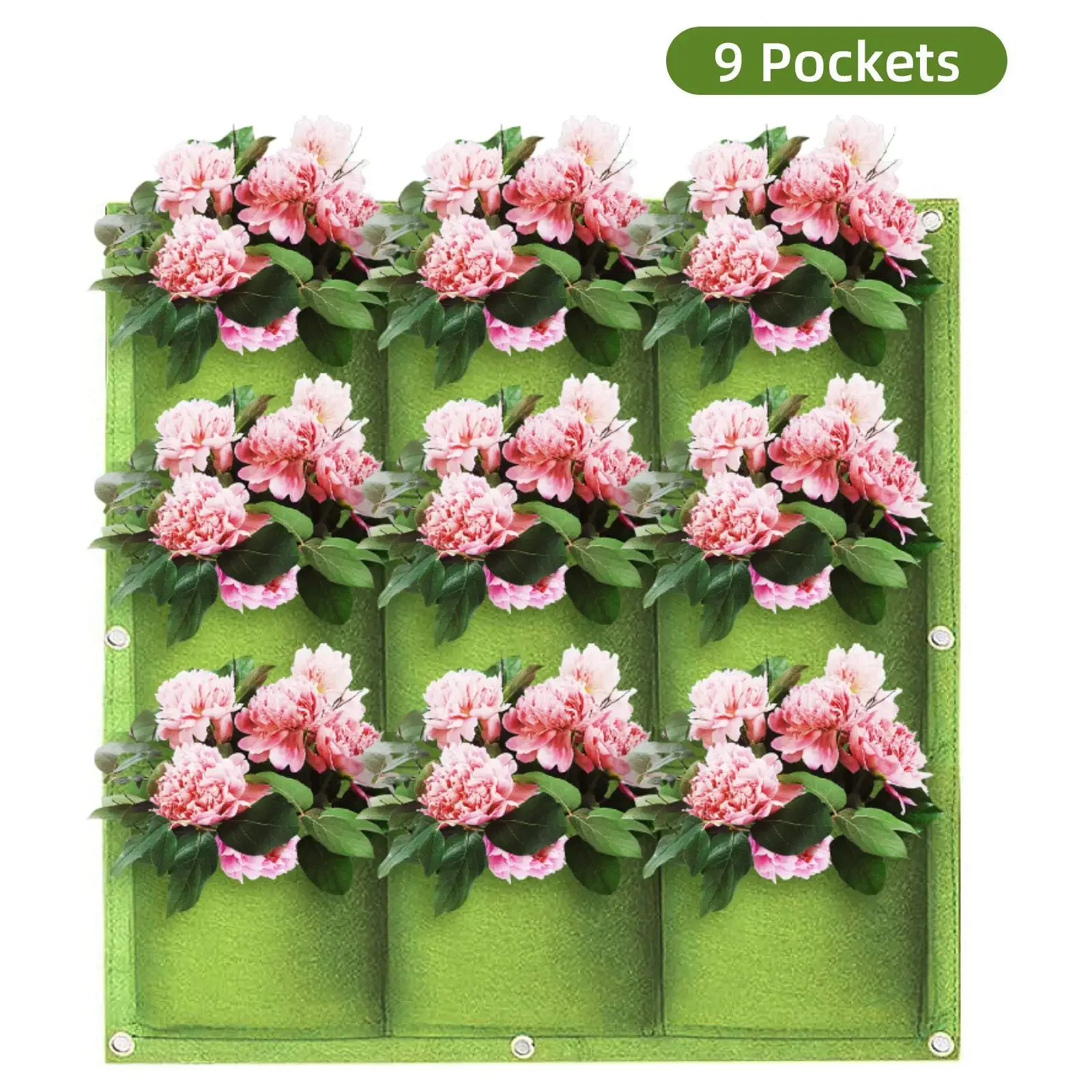 Felt Vertical Hanging Garden Planter 4