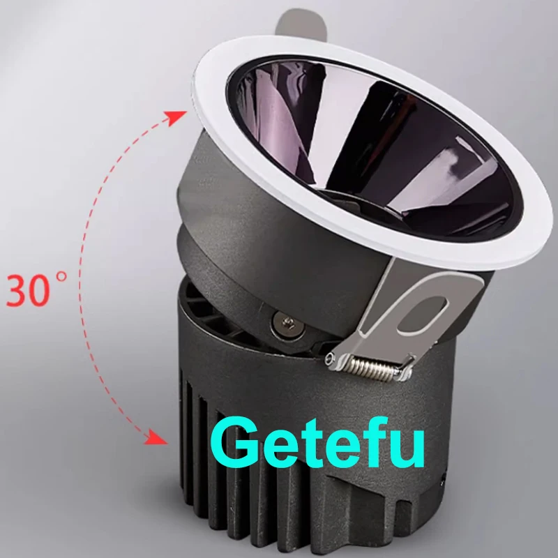 12W18W24W Aluminum LED Spot Light 110V220V Recessed Downlight LED Spotlight Bulb Ceiling Lamp For Home Decor Decorative Lighting