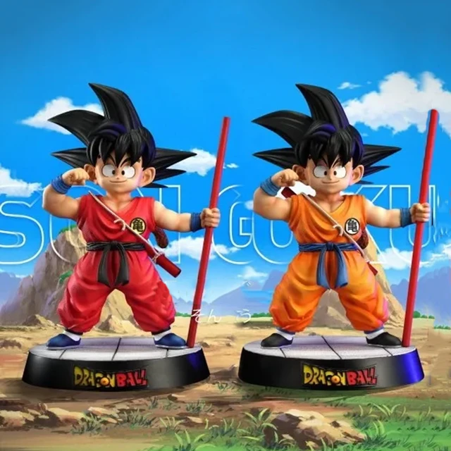 30cm Goku Dragon Ball GK Figura Filho Goku Figuras de Ação Cabeça Dupla PVC  Anime Estatueta Modelo Coleção Ornamento Boneca Presentes Brinquedos -  AliExpress